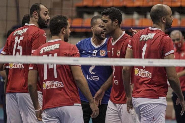 كرة طائرة - الاهلي 